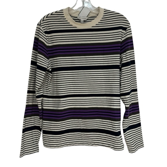 CLUB MONACO - Men’s Long Sleeve Multi Stripe Shirt - XS - Picture 5 of 7